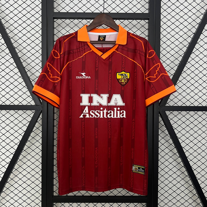 Camisa Retrô Roma 1999/00