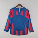 Camisa Barcelona Retrô 2005/06 Manga Longa
