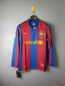 Camisa Barcelona Retrô 2007/08 Manga Longa