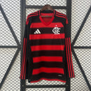 Camisa Flamengo Manga Longa Home 2025