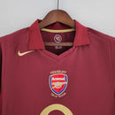 Camisa Arsenal Retrô 2005/06 Manga Longa