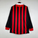 Camisa Milan Retrô 2009/10 Manga Longa